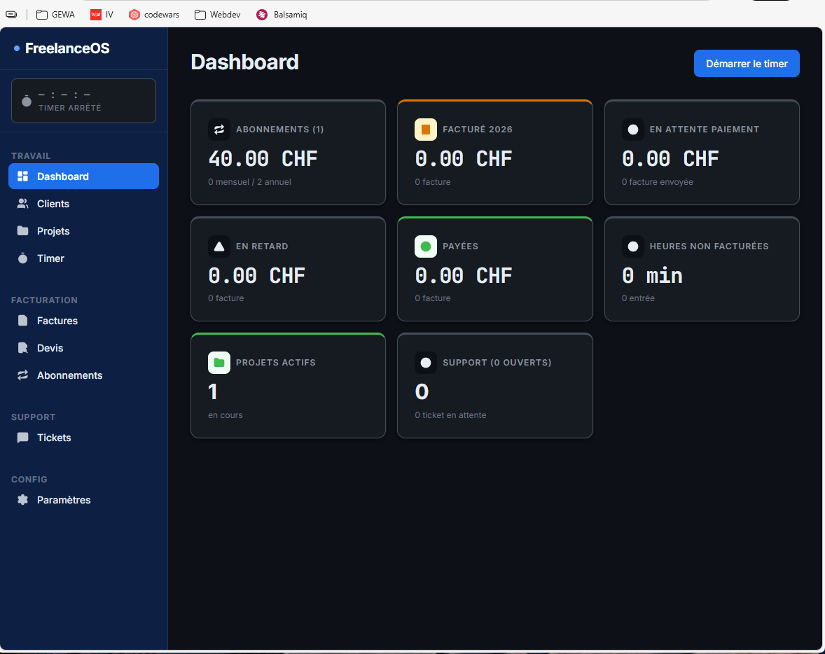FreelancerOS-Dashboard