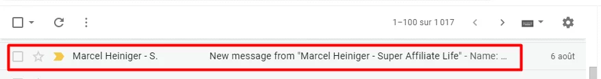 Google Email Confirmation